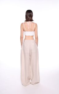 REGUSH CEM BEIGE LINEN PANTS SHIRT SET 7