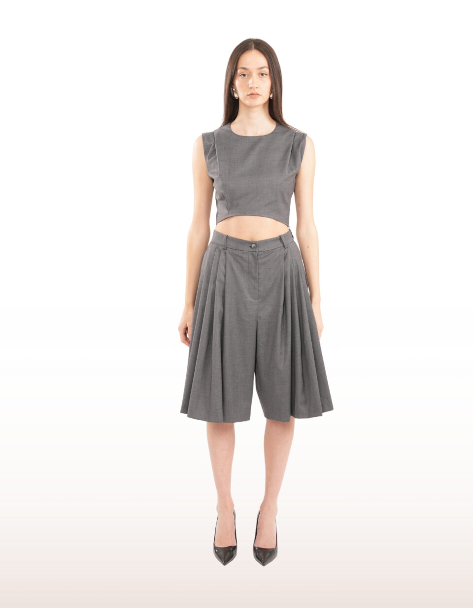 Teuta Grey Culottes