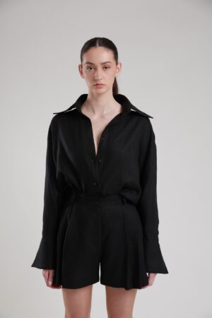 Regush AKRENZA SHORTS Black Besa Black Shirt 6