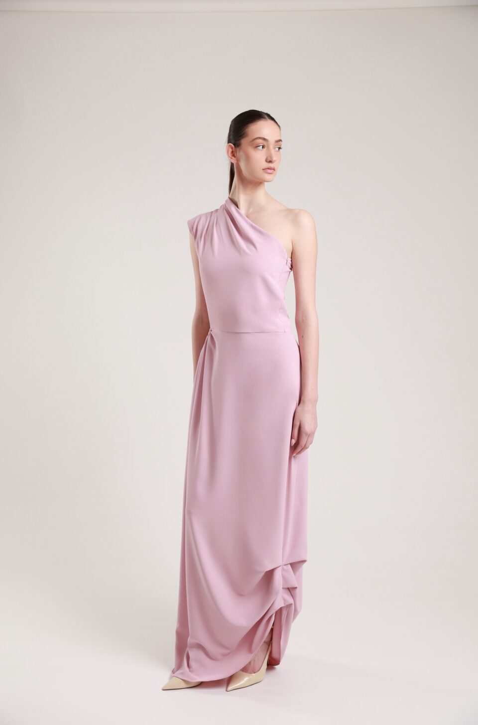 Barbana Pink Maxi Dress