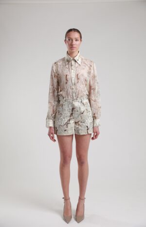 Regush BOZHUR SILK Shirt and Shorts1