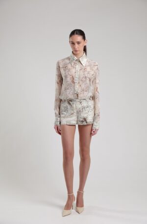 Regush BOZHUR SILK Shirt and Shorts13